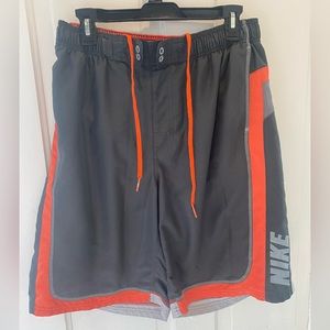 Men’s NIKE swim trunks.